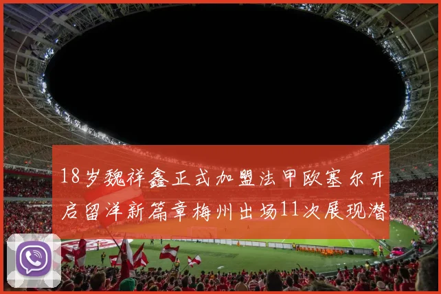 18岁魏祥鑫正式加盟法甲欧塞尔开启留洋新篇章梅州出场11次展现潜力